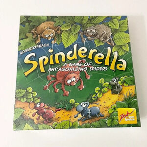 2015 Roberto  Fraga Spinderella Board Game Sealed